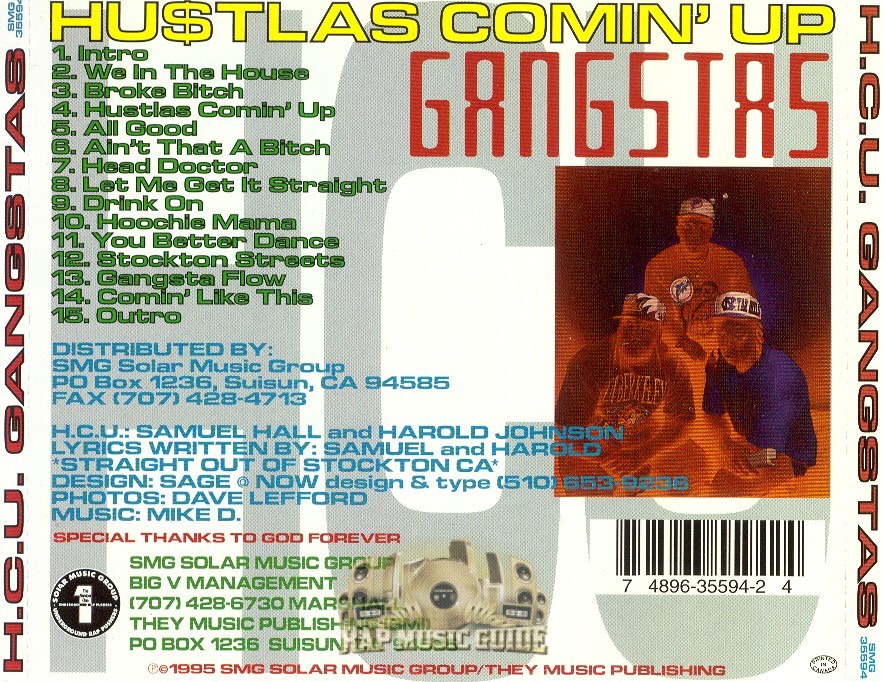 洋楽 H.C.U. GANGSTAS/G-RAP H.C.U. GANGSTAS/G-RAP